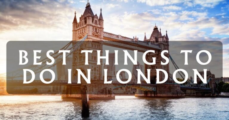 things to do in london