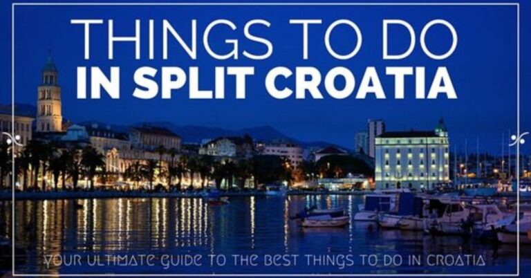 things to do in split